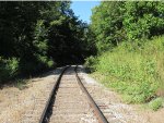 Seville Il. Keokuk Junction Railway main line looking west